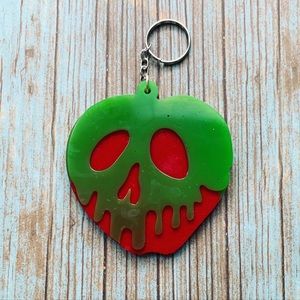 Poison Apple Keychain